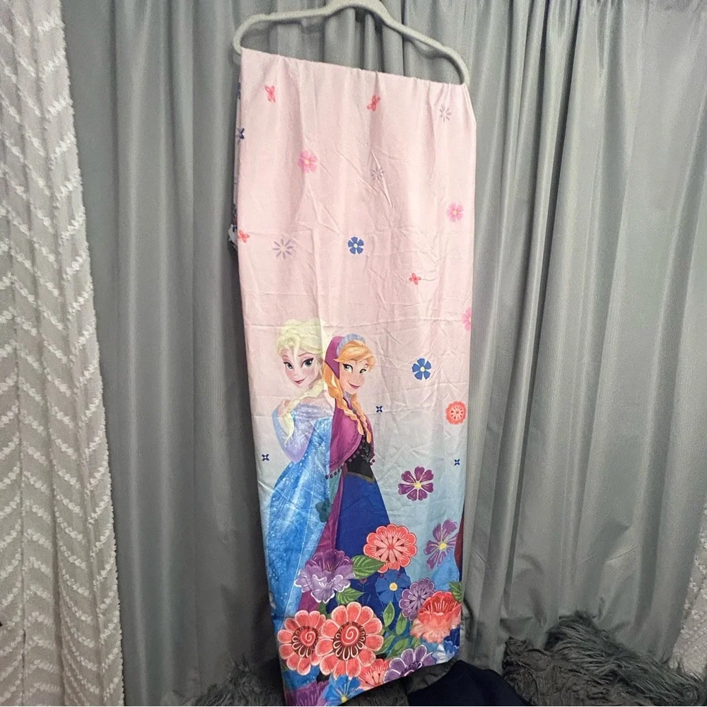 Disney Frozen I Single Window Panel Elsa Anna Curtain 48x68